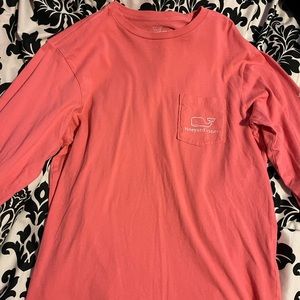 Vineyard vines pink long sleeve tee size xsmall